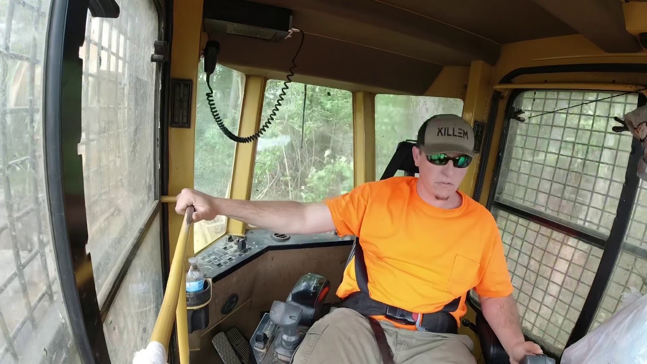 Tigercat 635D | riding with Chad