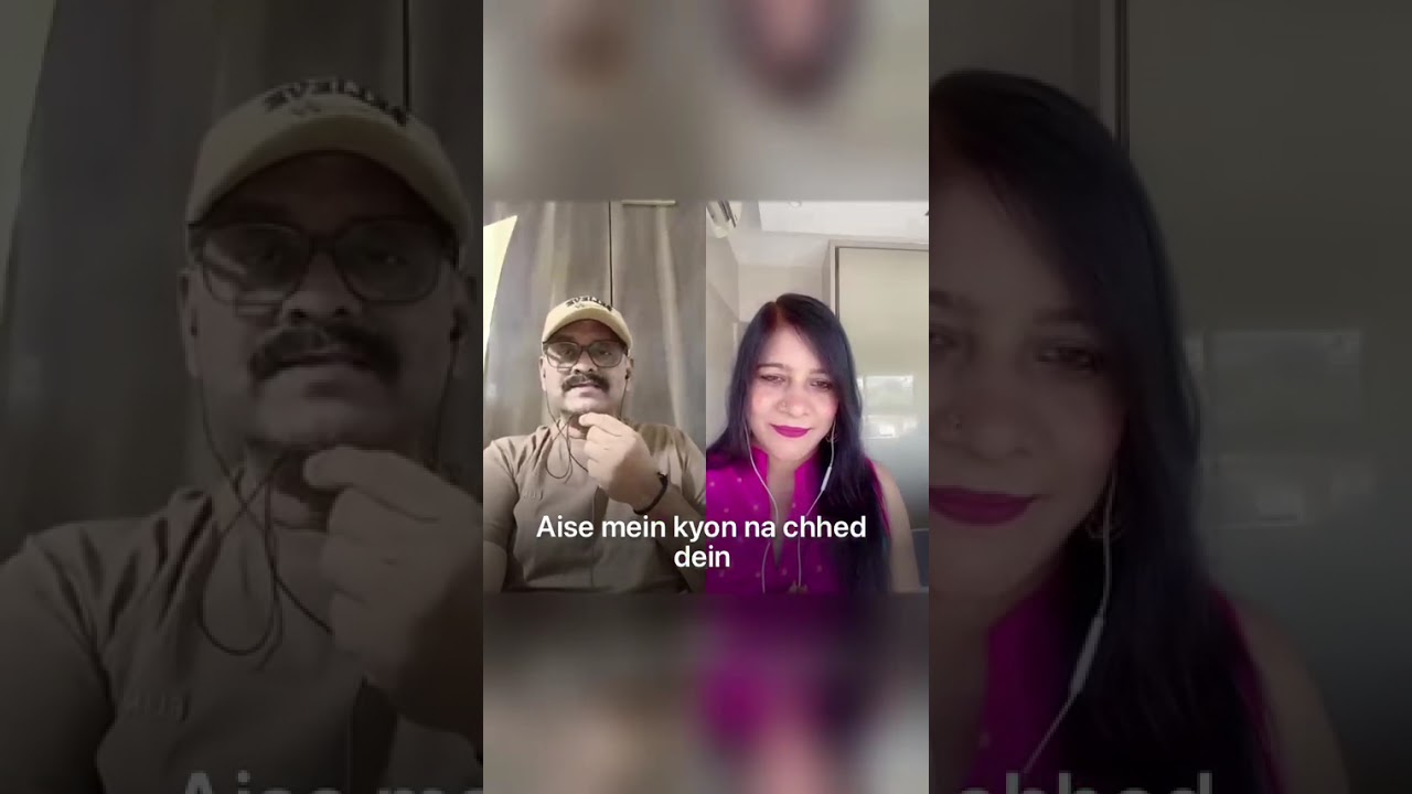 Yeh parvaton ke dayre- a Karaoke Duet song with Mr. Bharat Salgaonkar🌹