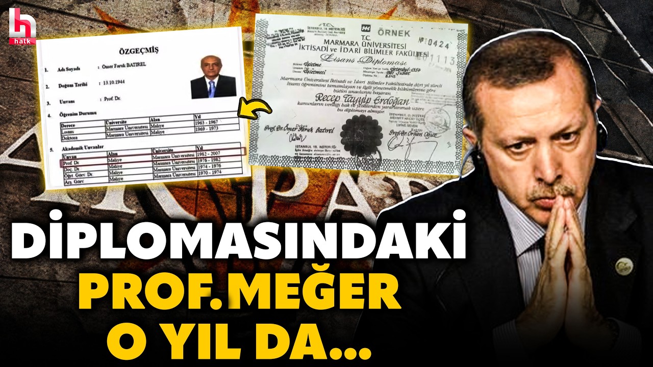 ERDOĞAN'IN DİPLOMASINDAKİ PROF. 'PROF.' DEĞİLMİŞ! O fotoğraflar ortaya döküldü! Ortalık karışacak...