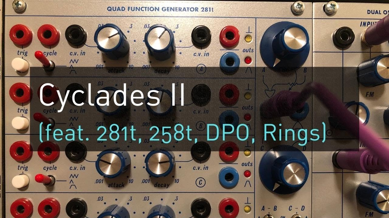 Cyclades II | Ambient Modular Synthesizer