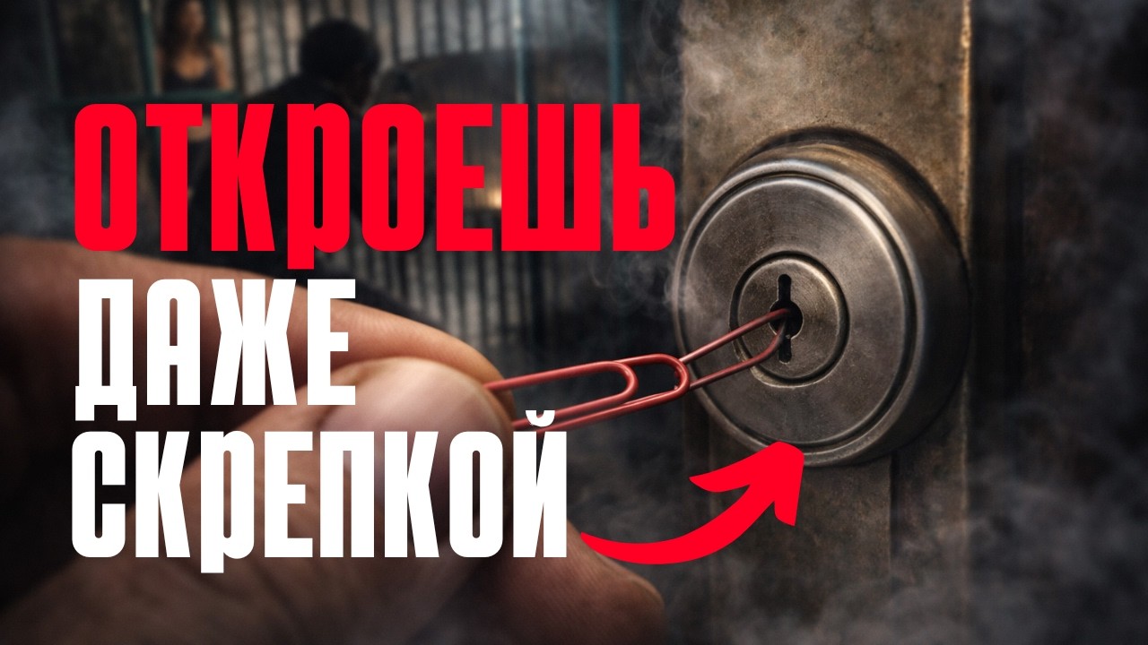 Вскрытие замка DL - 5 пинов, английский профиль #2