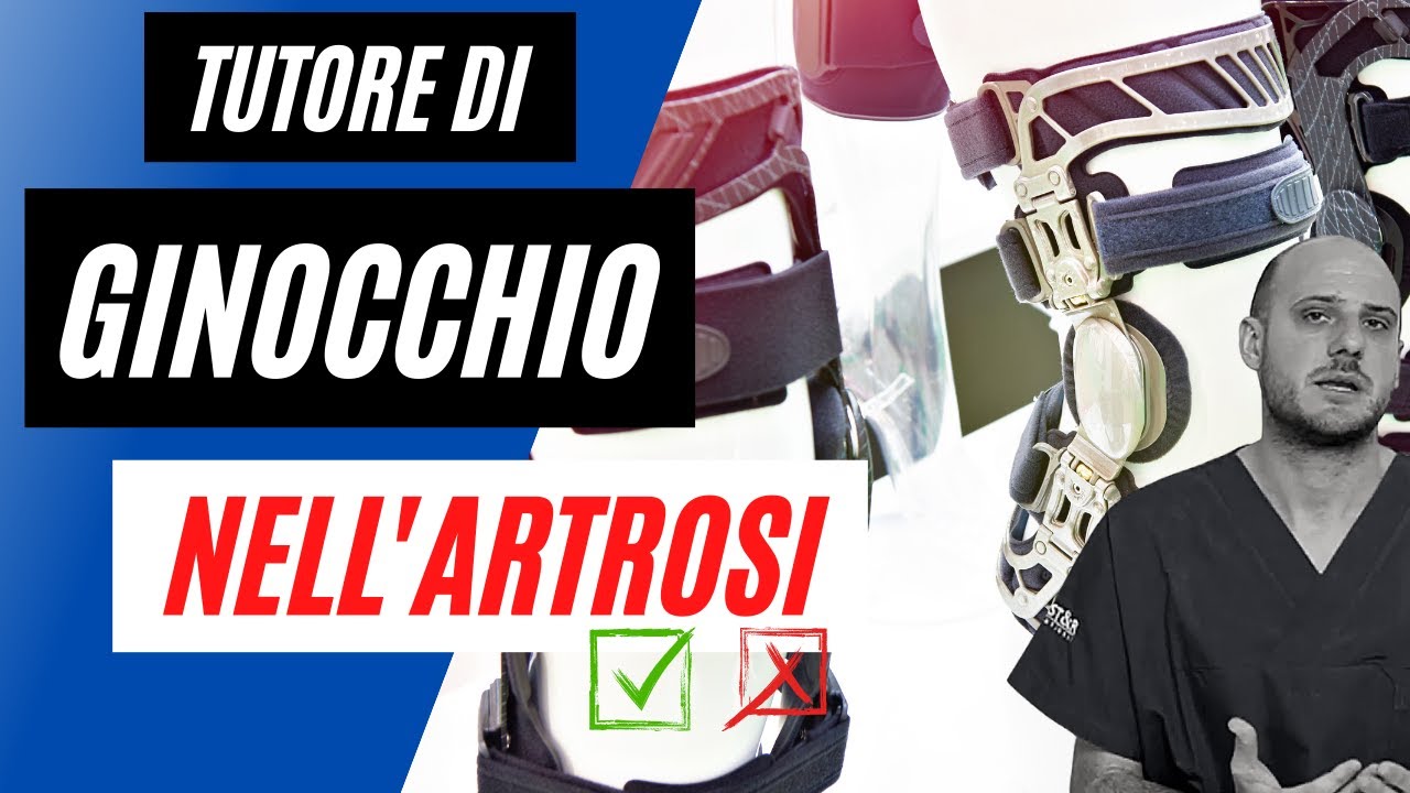 TUTORE o GINOCCHIERA per artrosi di ginocchio | Si o No?