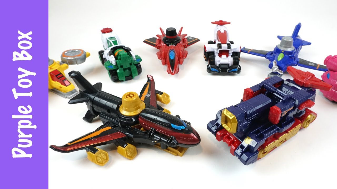 Power Ranger Airplane Car Combination Robot 파워레인저 루팡포스 패트롤포스 빅토리 스트라이커 사이렌 스트라이커