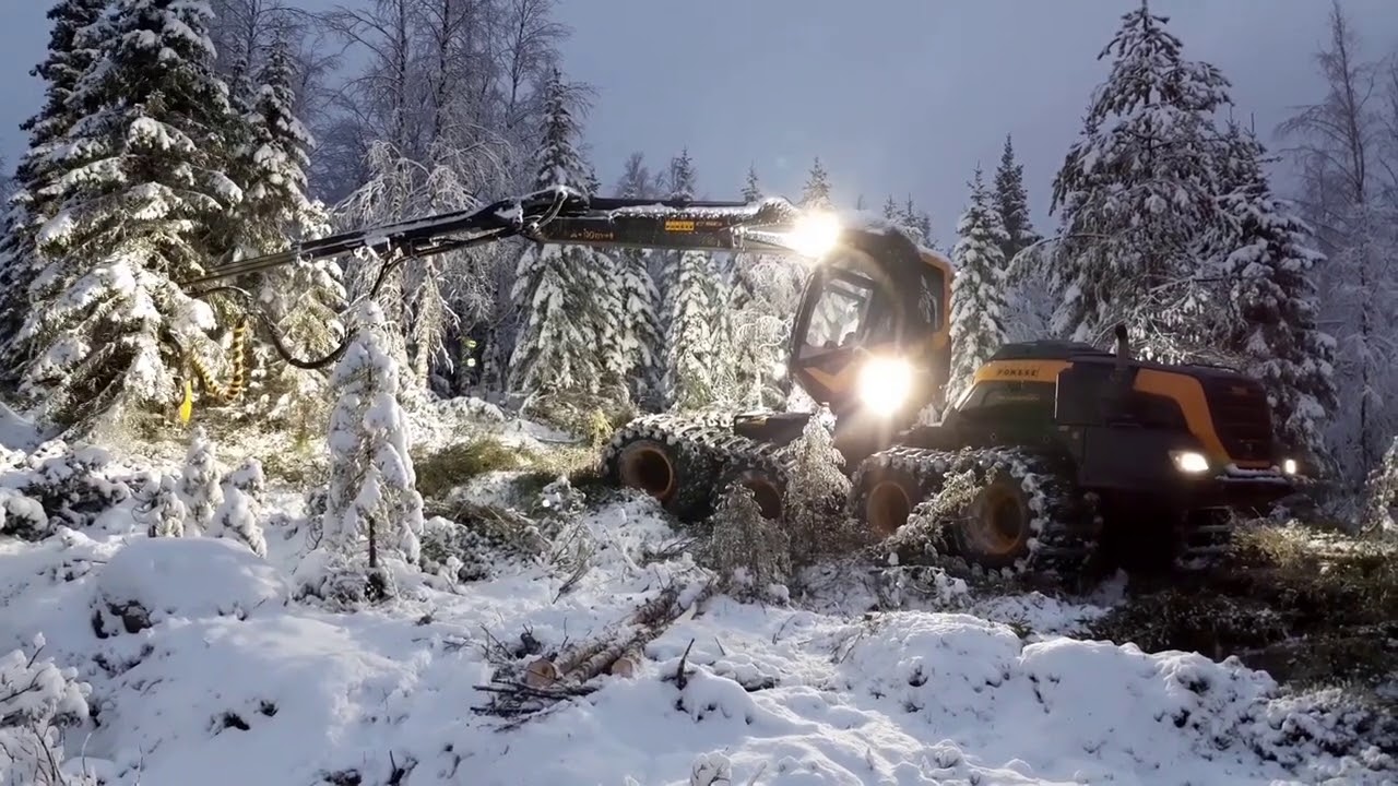 Ponsse Scorpion king, C50 11m, H6. Year model 2017. Introduction video of used machine.