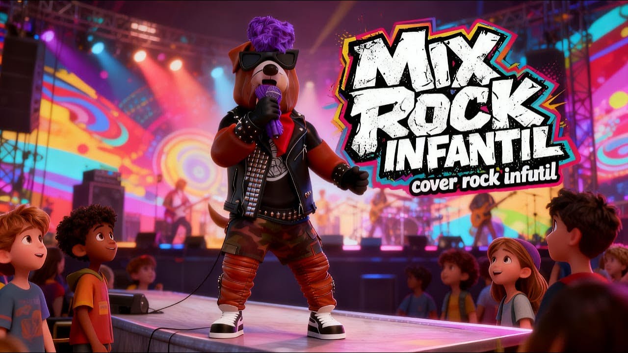 CANCIONES INFANTILES   . LOS POLLITOS DICEN  -  LOS PERROCKERS