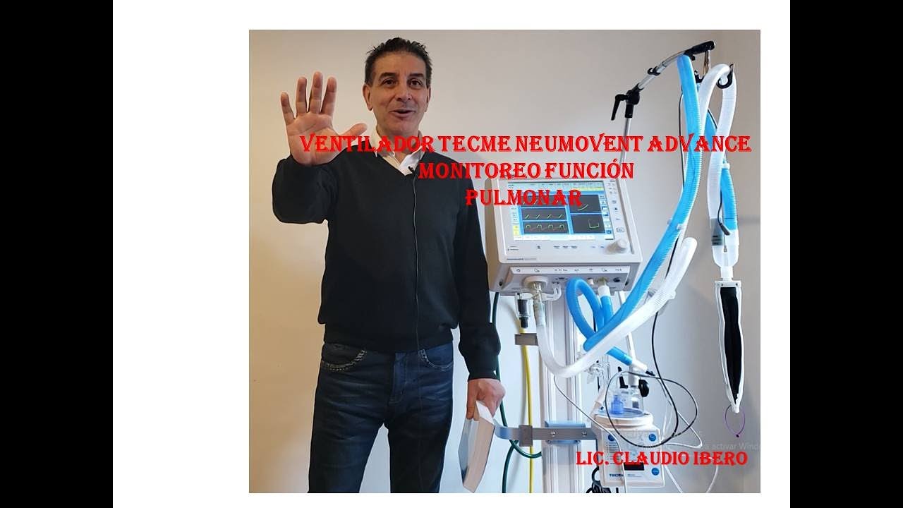 Ventilador Mecánico TECME Neumovent - Monitoreo Función Pulmonar