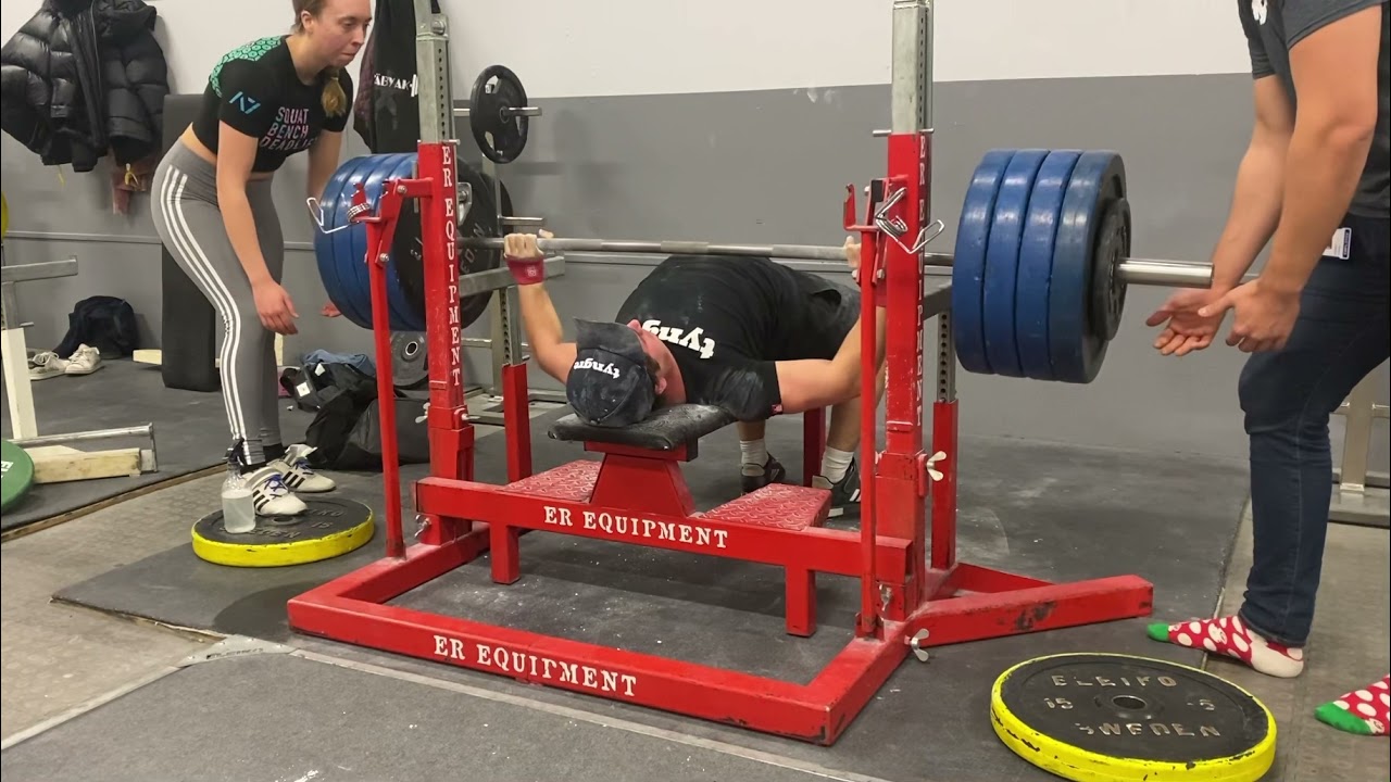 Benchpress 190kg x 3 @18y/o & 72kg bw