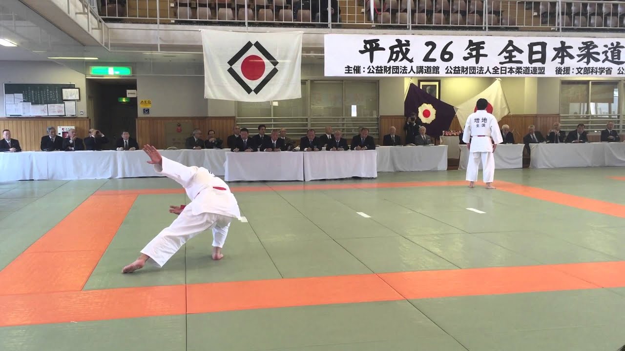 平成26年全日本柔道形競技大会  五の形：All Japan Judo KATA Championships Itsutsu-no-kata