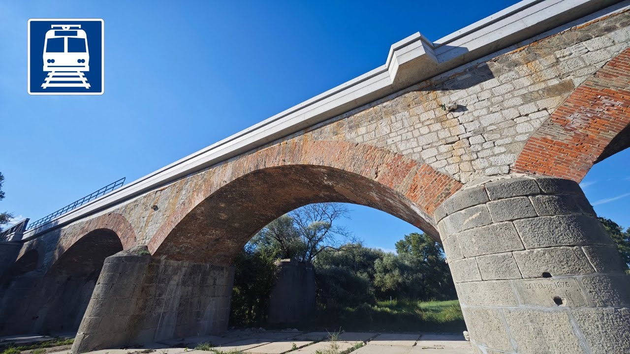 Elektrifikácia trate Devínska Nová Ves - Marchegg. Rekonštrukcia viaduktu je hotová (september 2025)