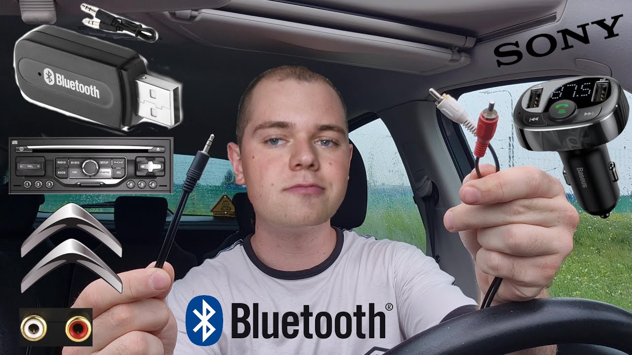 Odbiornik BLUETOOTH ZAMIAST TRANSMITERA FM? | Audio w samochodzie Citroen C4 Picasso Radio moduł