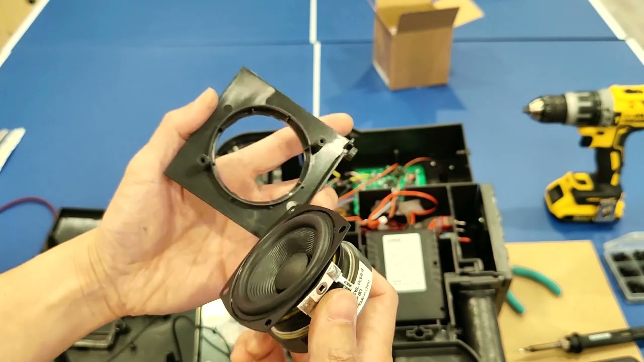 HASLAB Proton Pack CHEAP and  EASY Factory Speaker Upgrade / Modification! What a DIFFERENCE!!!!