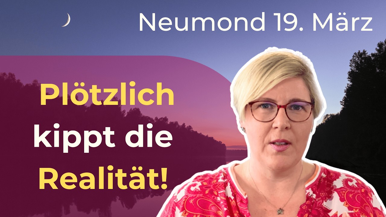 Realität formt sich neu: Neumond & astrolog. Neujahr im März 2026