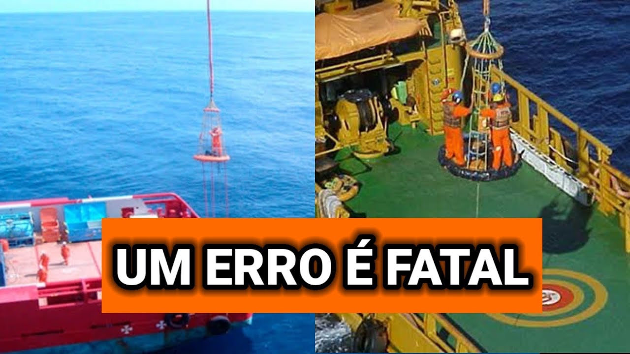 Operações com Guindaste Offshore