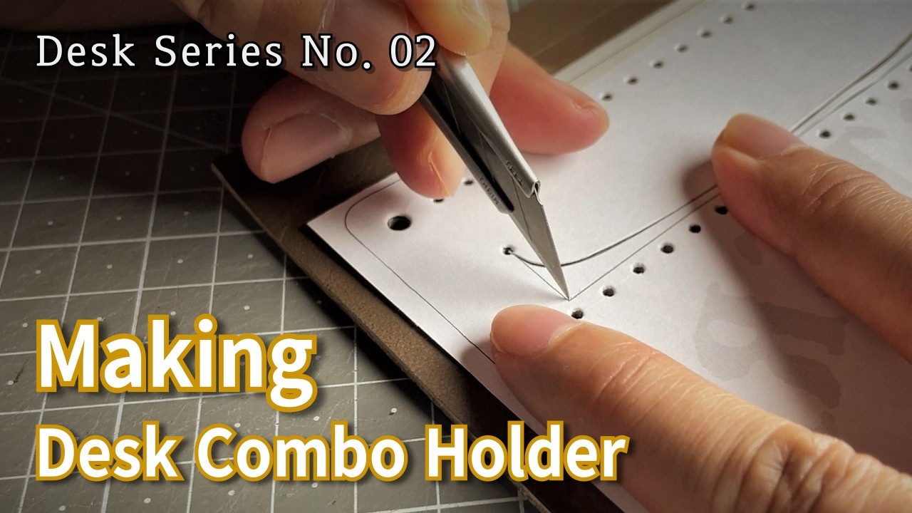 Leathercraft: Complete a Perfect Desk with This Easy DIY Project