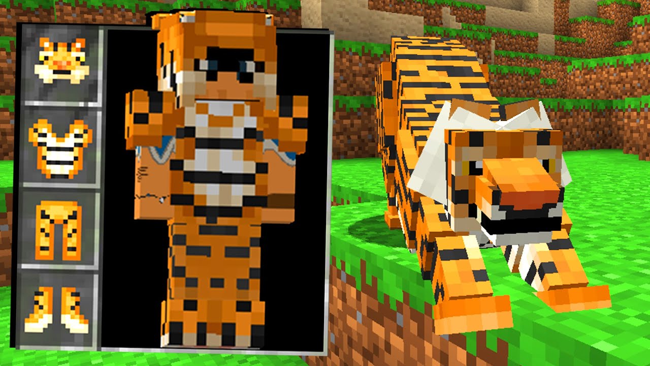 HO CREATO L'ARMATURA DELLA TIGRE SU MINECRAFT - TIMECRAFT ITA