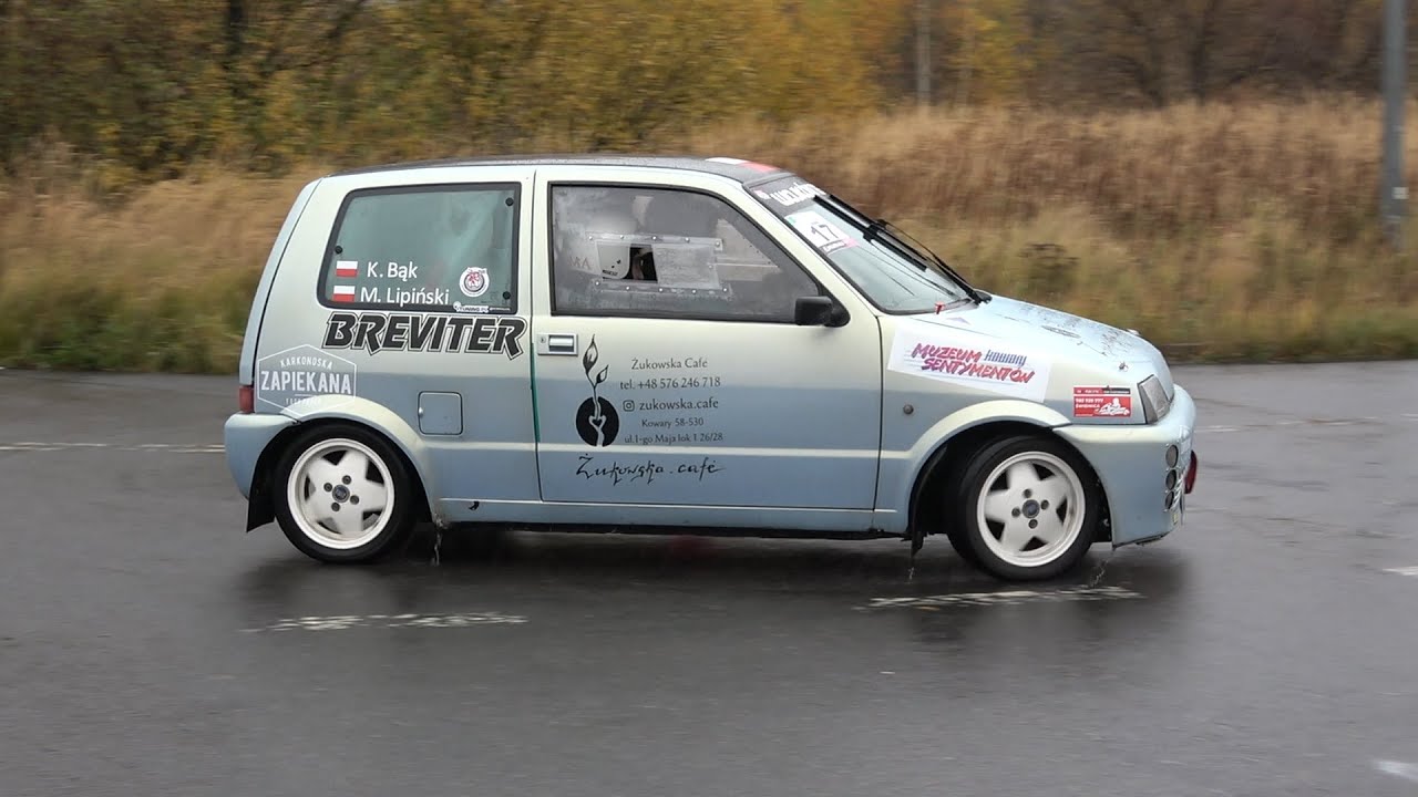 VI Runda OMV Dolnośląski Mistrz Kierownicy 2025 - Lipiński / Bąk - Fiat Cinquecento