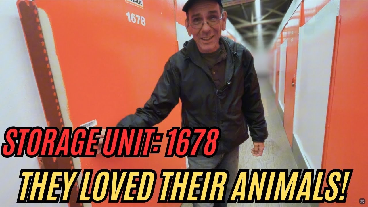They Loved Their Animals! | Storage Unit Unboxing For Resale
