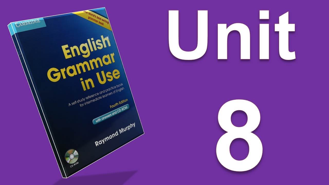 الوحدة 8 من كتاب النحو الانكليزي للمرحلة الاولى