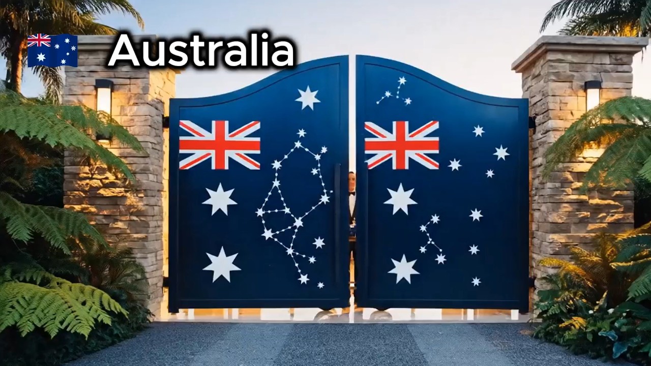 Choose Your Luxury Dinner 💎 Global Flag Gates ASMR Experience