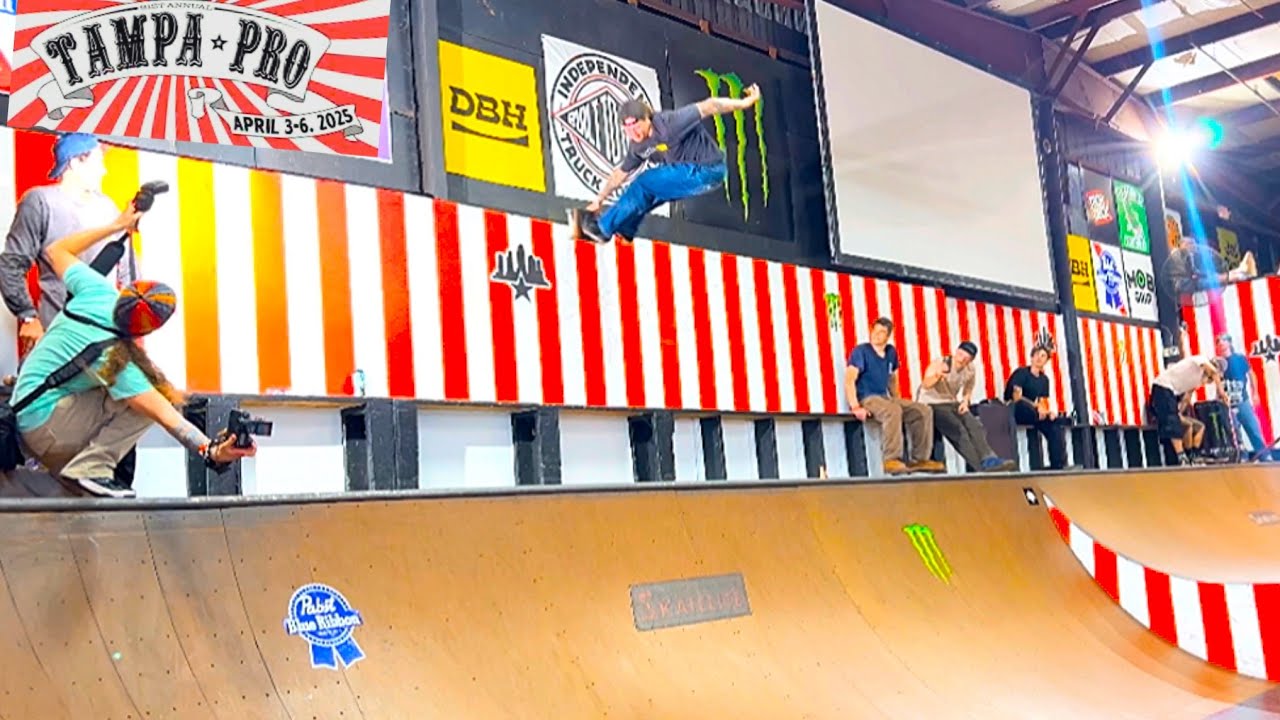 Tampa Pro 2025, день первый: безумие на тренировке!!