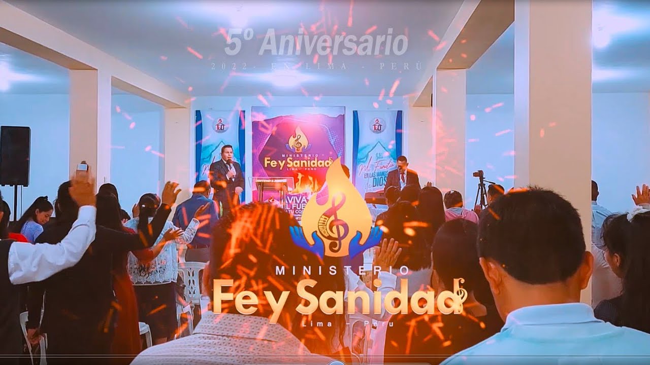 ALABANZA / PERDONAME HO DIOS /  5º ANIVERSARIO MINISTERIO FE Y SANIDAD 2022