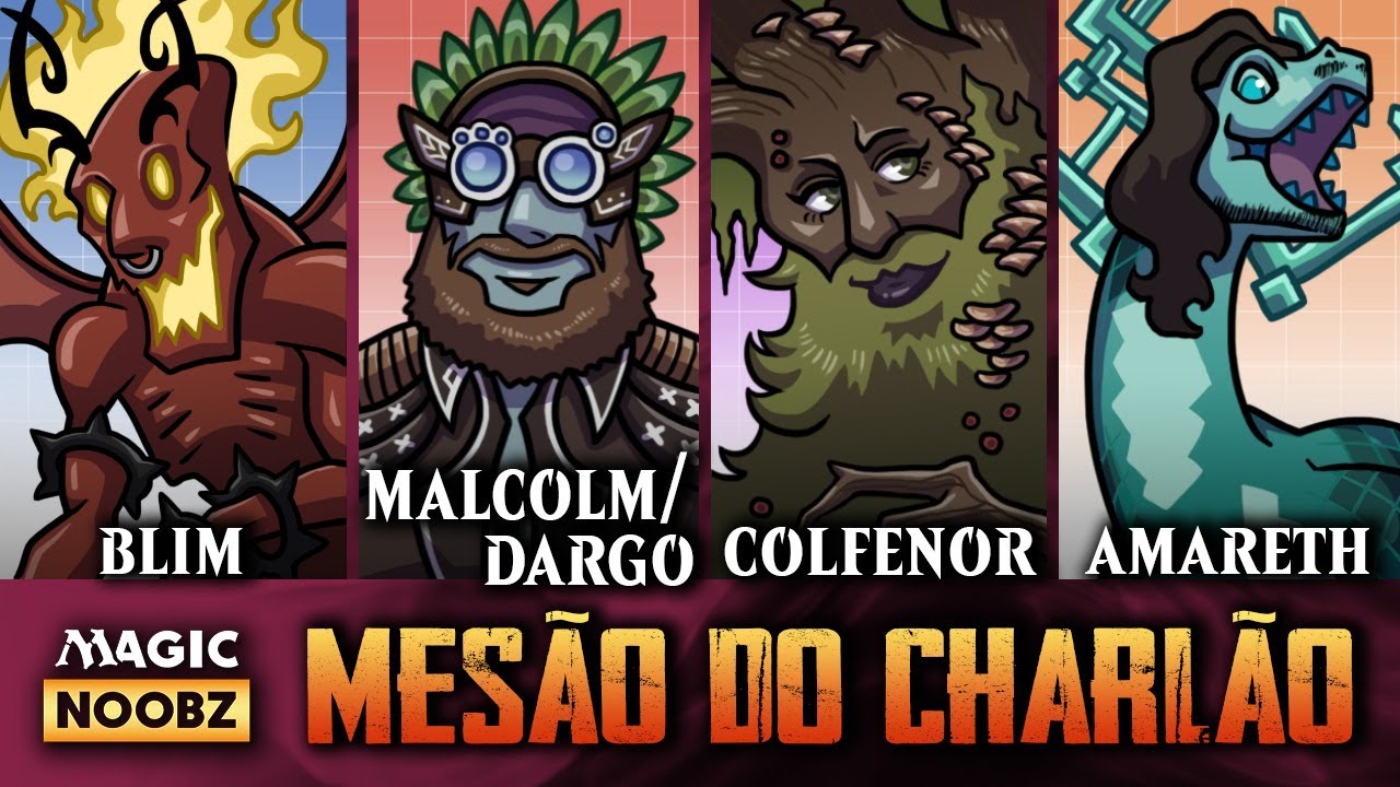 Mesão do Charlão (S02E02) feat. Fazendo Nerdice, Thiago (Diário Planinauta) e Duda (MTGC Podcast)