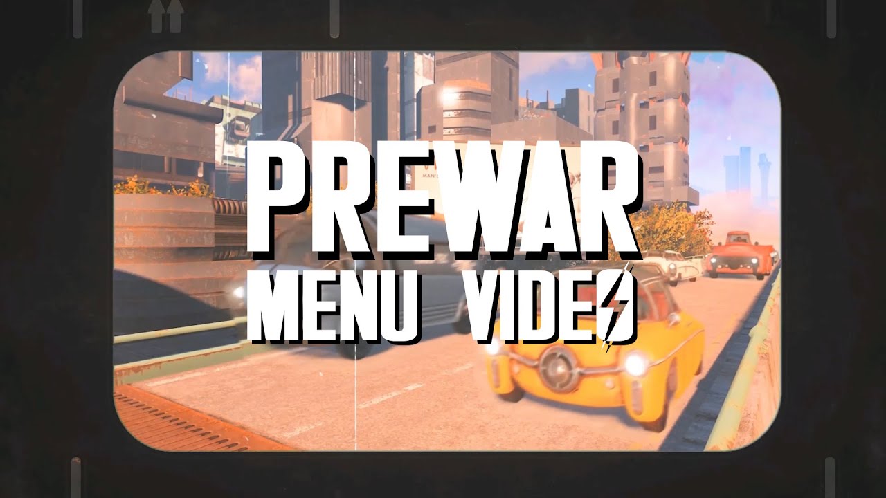 Fallout 4 Prewar Main Menu (Colored)