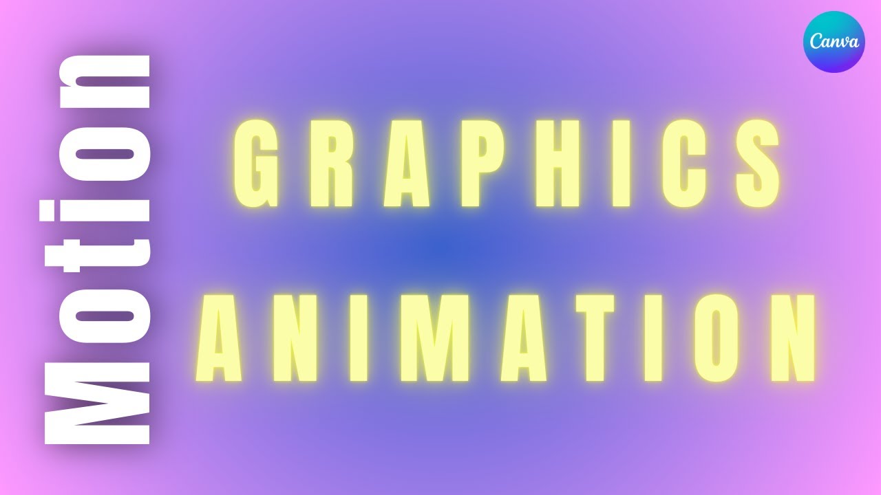 Typography Motion Graphics Animation in Canva - Quick and Easy Guide