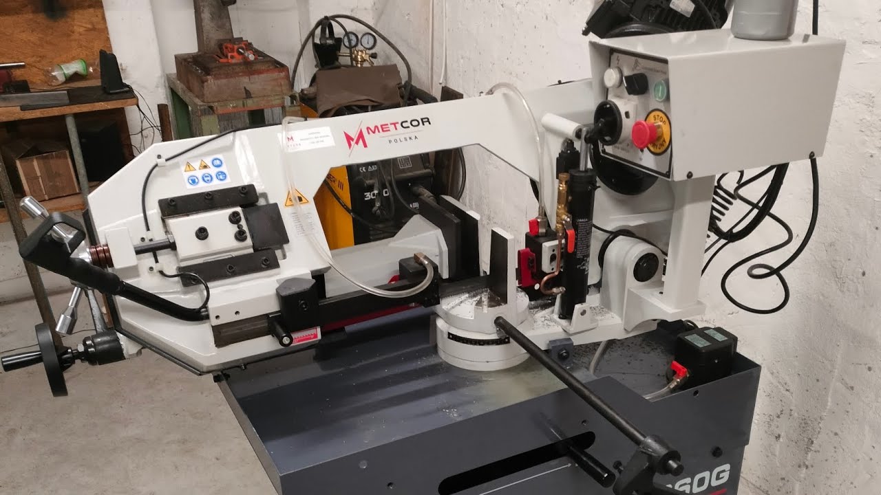 Nowy nabytek przecinarka Taśmowa Metcor Bs260G Cormak