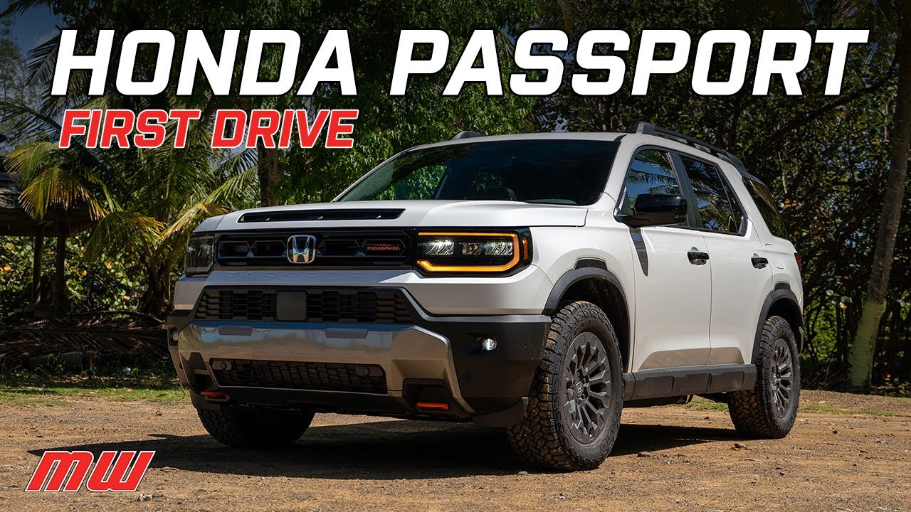 The 2026 Honda Passport Goes All-In With Rugged TrailSport Models | MotorWeek First Drive