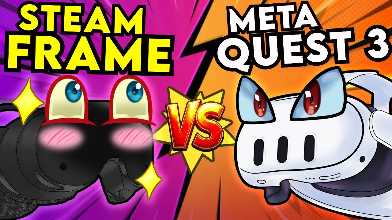 STEAM FRAME vs META QUEST 3 & 3S 👉Is it worth the wait?