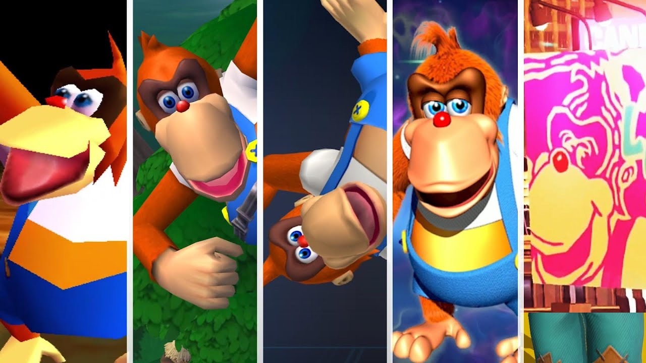 Evolution of Lanky Kong (1999-2025)