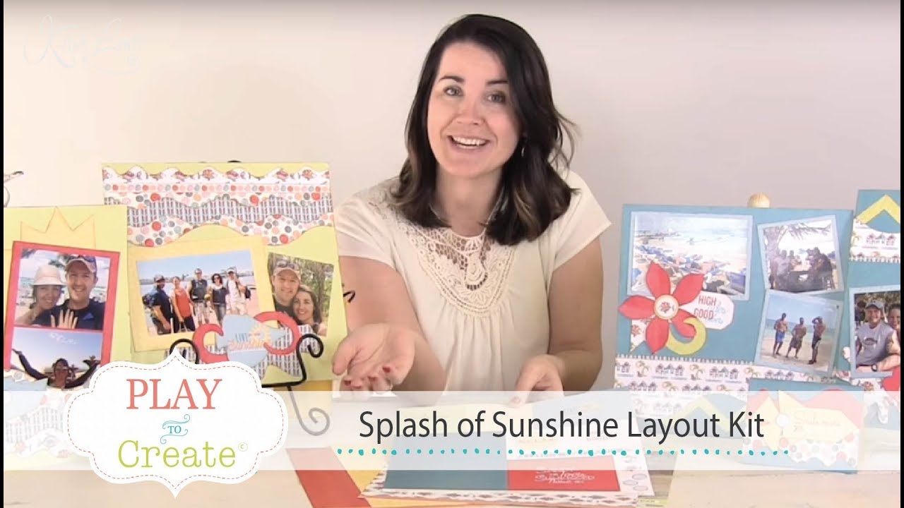 Splash Of Sunshine Layout Kit