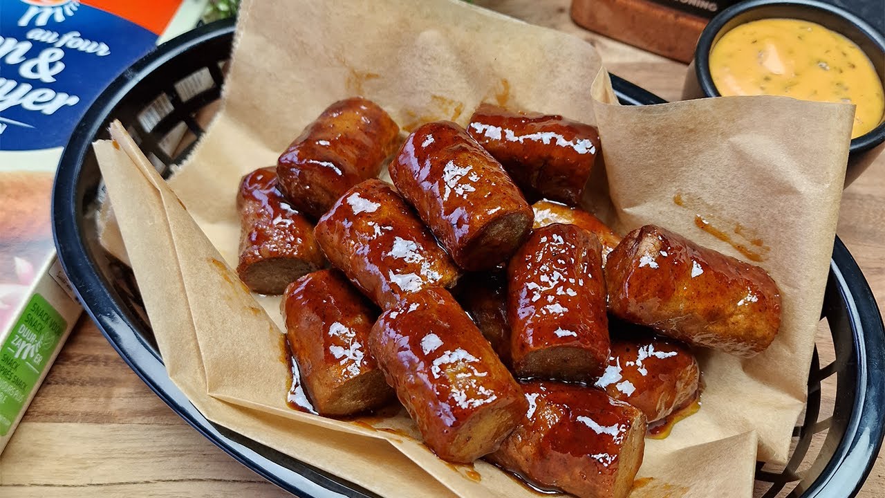 Frikandel burnt ends uit de Airfryer