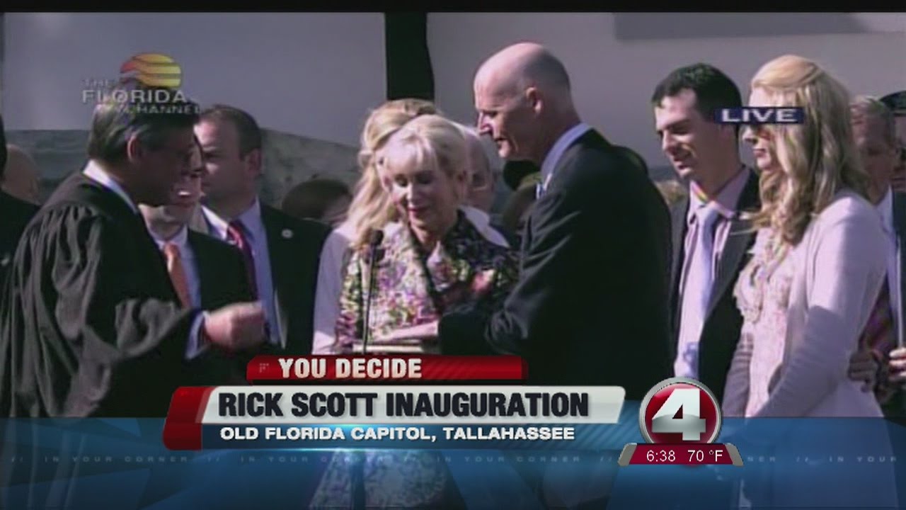 Florida Gov. Rick Scott sworn in for 2nd term