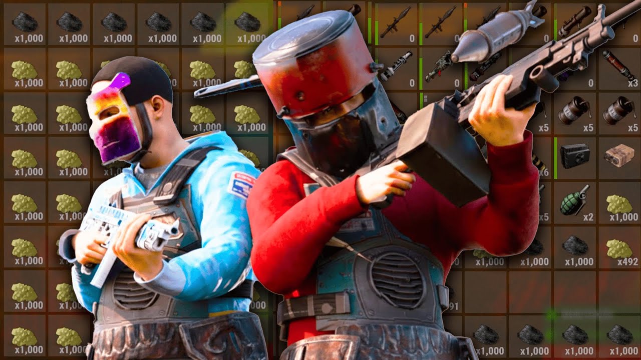 RUST - DOMINAMOS O DESERTO E FICAMOS COM MUITO LOOT!!!