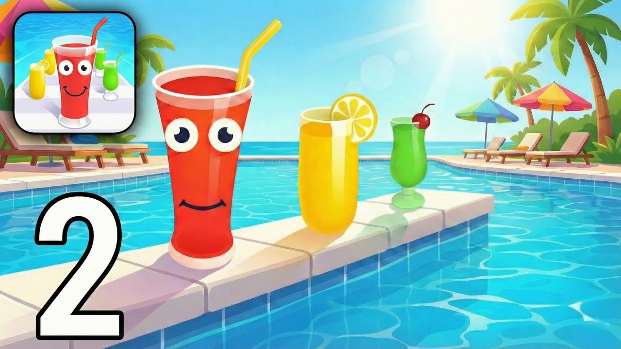 Juice Run – Gameplay Walkthrough Part 2 - Color Match Run Gameplay (Android & iOS)