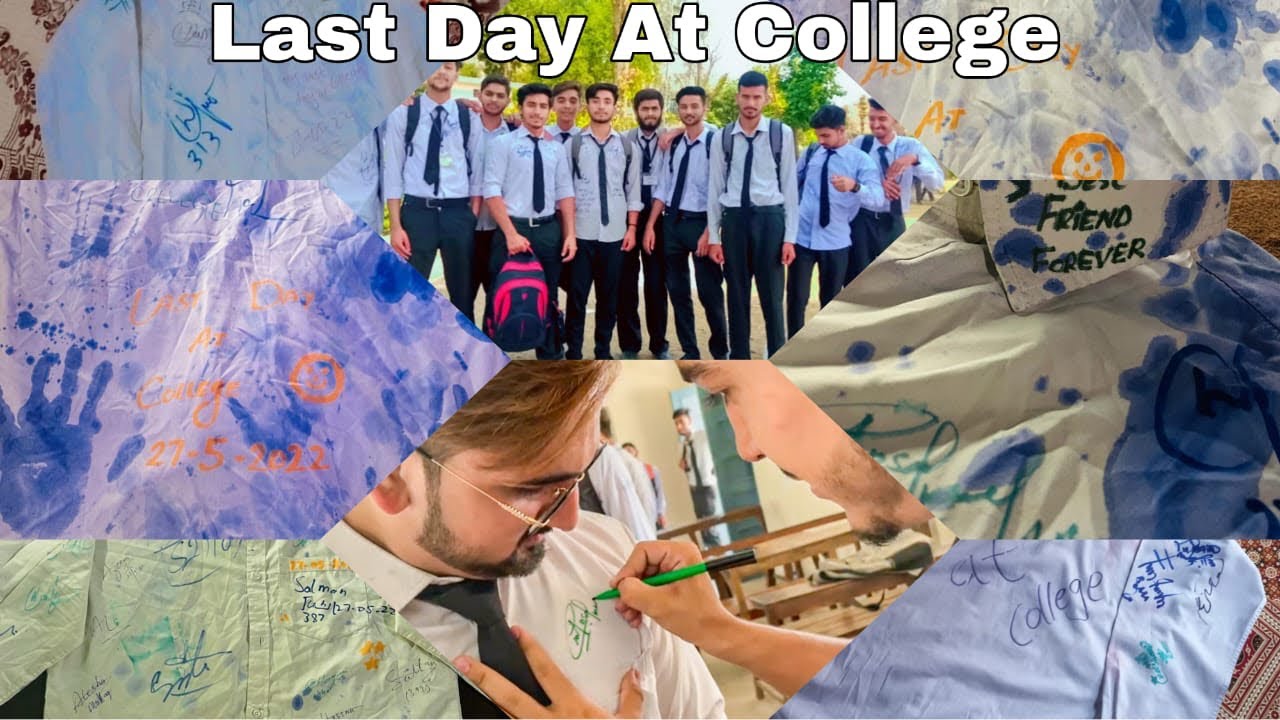 Our last day at college 😍 |sbmusic| Saram Ajmal