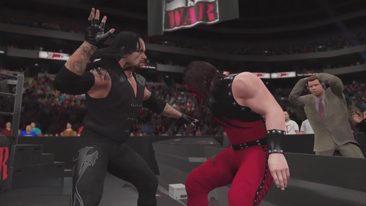 WWE 2K17 Undertaker Vs Kane '98 Old School