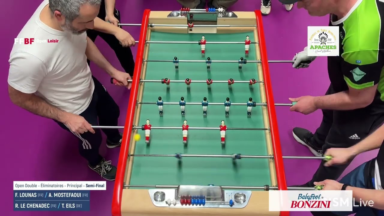 F. Lounas/A. Mostefaoui vs R. Le Chenadec/T. Eils - Demi-Finale - FFBF OL Saint Herblain - Classic