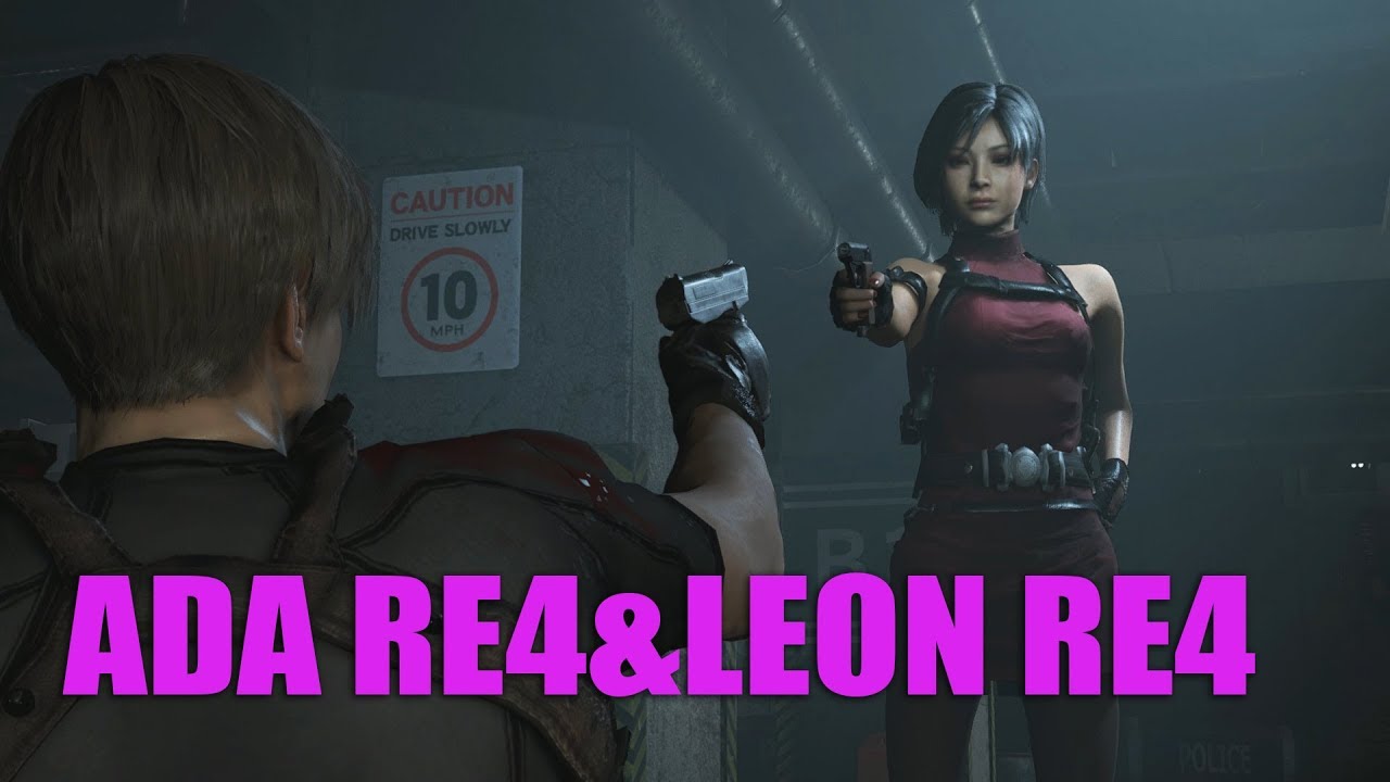 DOWNLOAD LINK- Ada Wong Re4&Leon Re4 -Resident Evil 2 Remake Mods