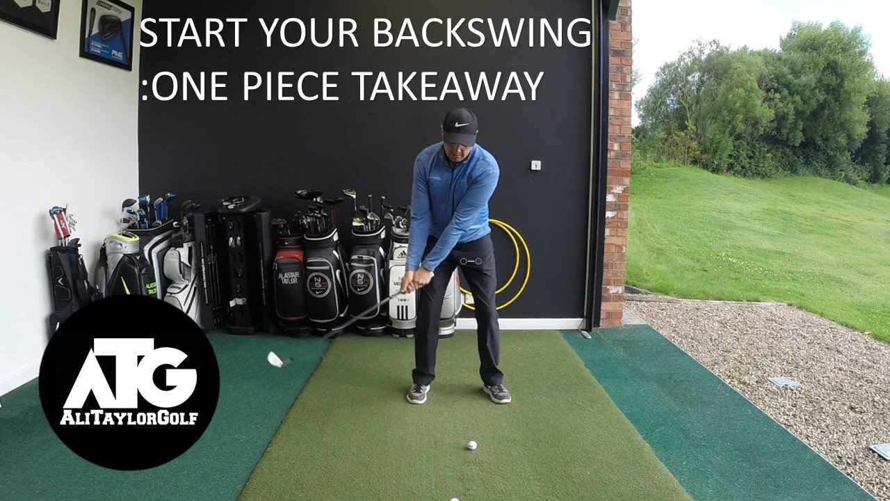 START YOUR BACKSWING: ONE PIECE TAKEAWAY