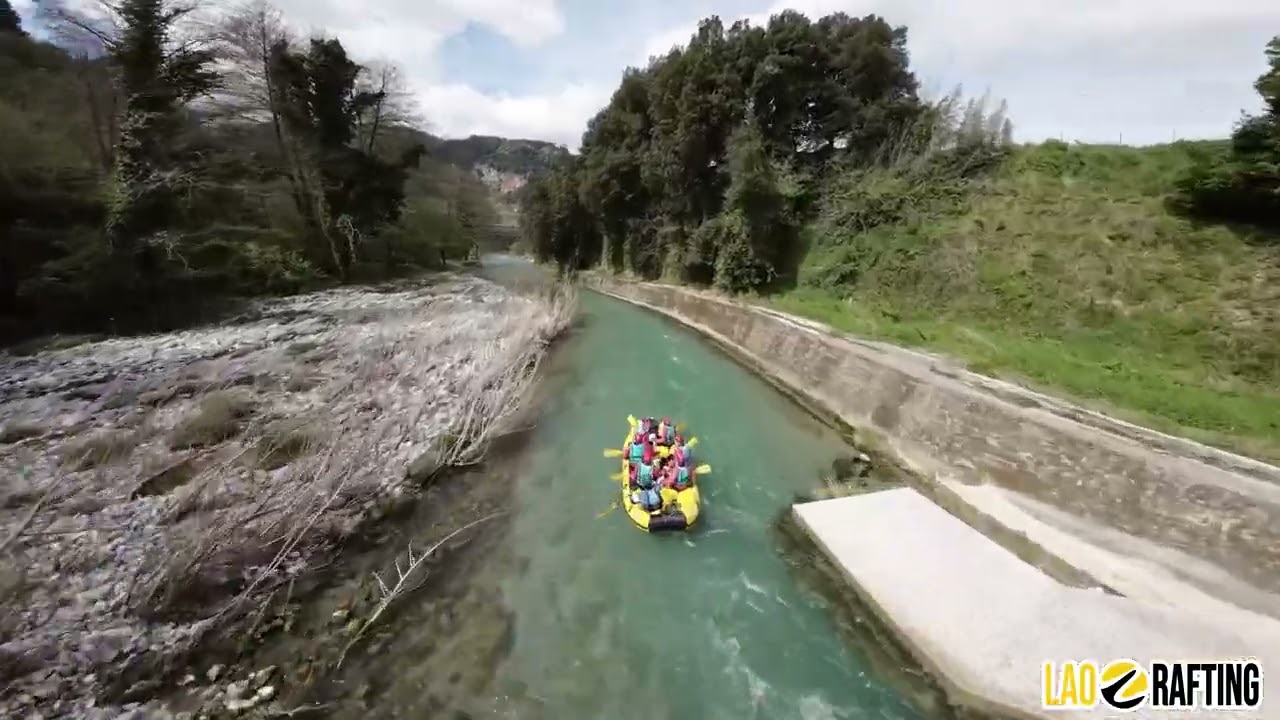 Rafting a Laino Borgo - Parco Nazionale del Pollino - Calabria