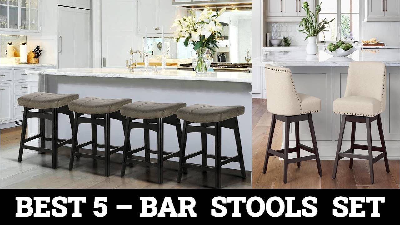 Top 5 Best  Bar Stools Set 2025