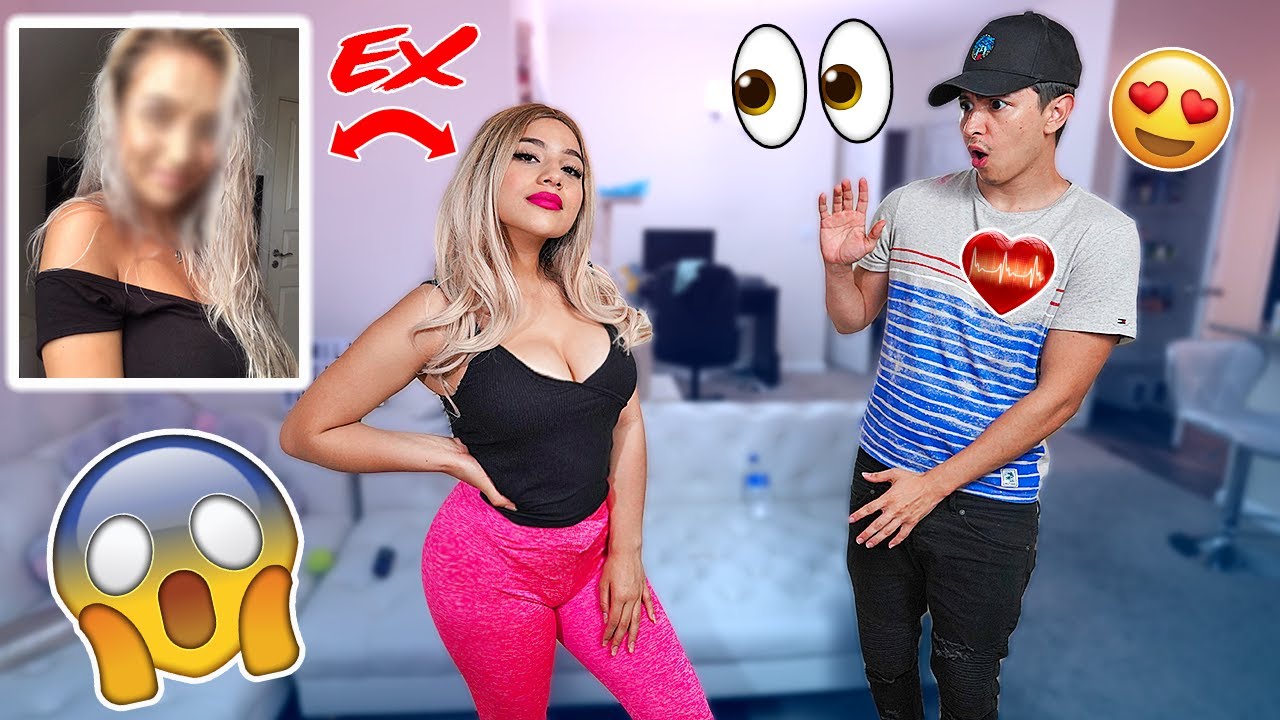 LOOKING LIKE HIS EX-GIRLFRIEND TO SEE HOW MY BOYFRIEND REACTS! **HE CALLS ME BY HER NAME**