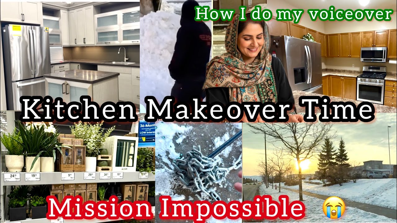 Lost Phone in Snow | Kitchen Makeover Begins 🏡 (Mission Impossible!)