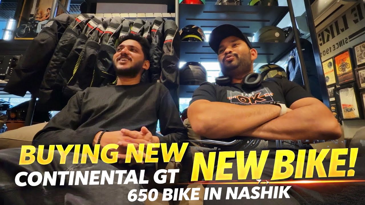 BUYING CONTINENTAL GT 650 ||  NEW BIKE  || NASHIK VLOGS