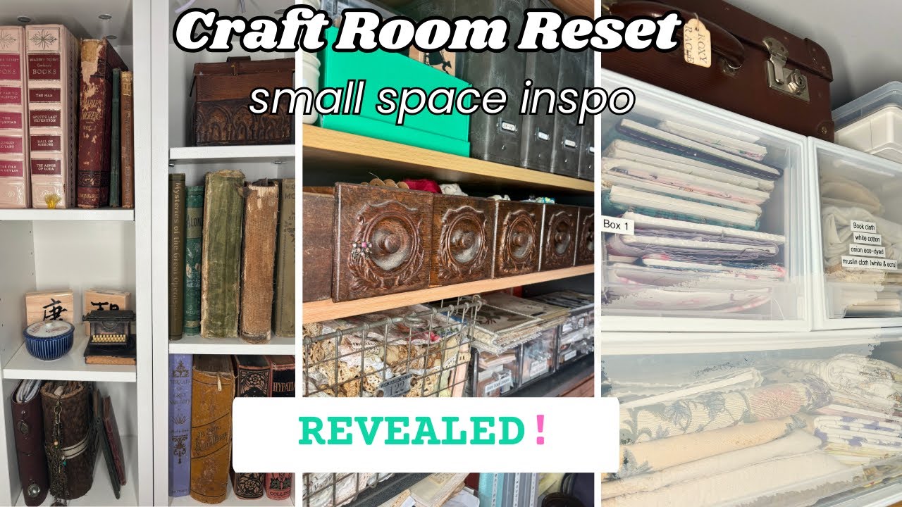 Craft Room Reset ✨ How I Revamped My Creative Space After a Year Away