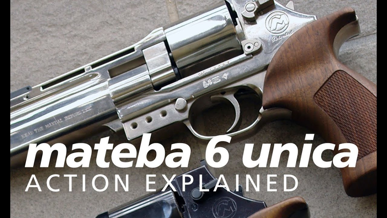 A look at the Mateba Unica's semi-auto action
