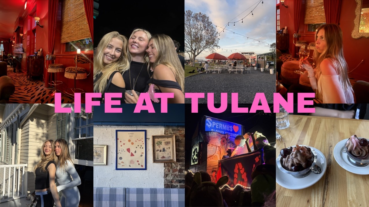 TULANE VLOG ★ first bits of second semester | parades, parties, and more!